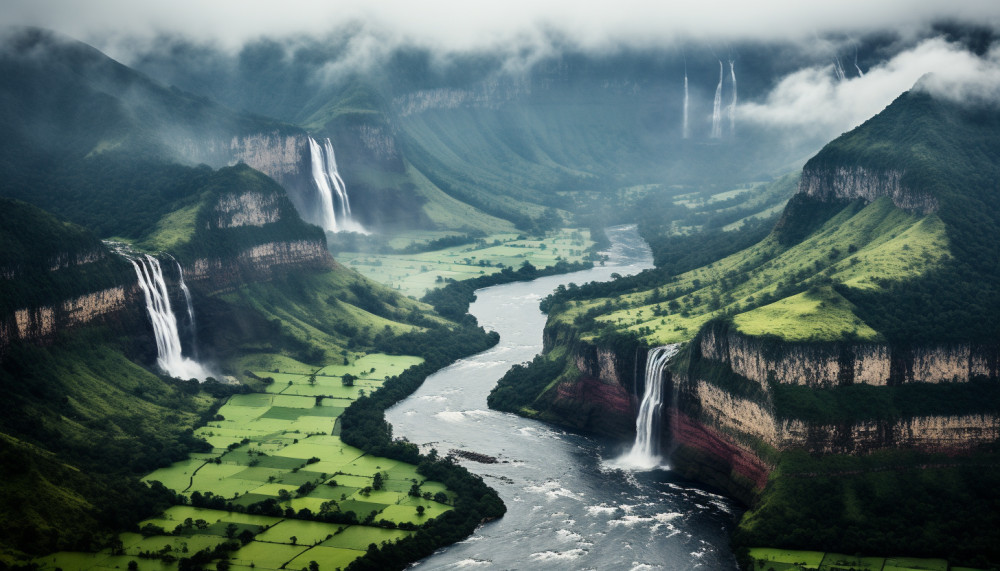 Un voyage à travers la beauté naturelle de Sipiso-Piso, la cascade majestueuse de Sumatra Nord